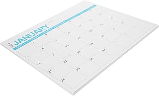 Agenda Mensuel 20-2025 Calendrier Magnétique Vue sur 2 Ans Accessoire de Bureau à Domicile Noël Et Nouvel An